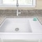 Nantucket Sinks 36 Inch Italian Farmhouse Fireclay Sink with Built-In Drainboard FCFS36-DB - alternate 4